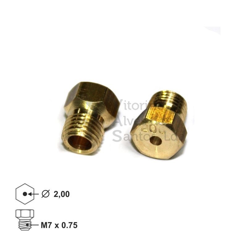 INJECTOR M7x0,75 - Ø 2,00 - 14210457 INJECTOR M7x0,75 - Ø 2,00 - 14210457