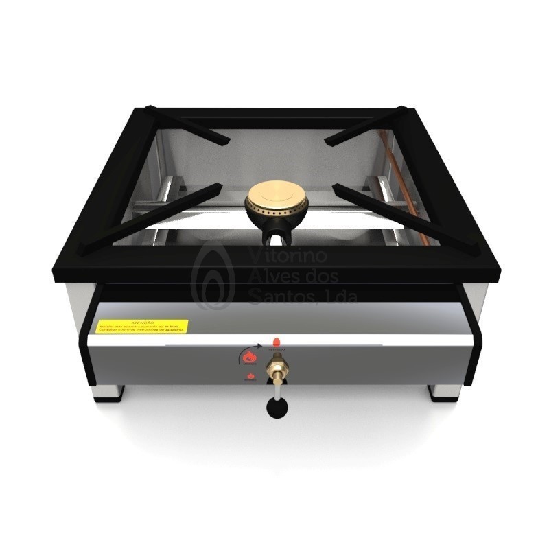 TREMPE INOX LUXO AR LIVRE QCE-80 (40x40) - 12160151 TREMPE INOX LUXO AR LIVRE QCE-80 (40x40) - 12160151
